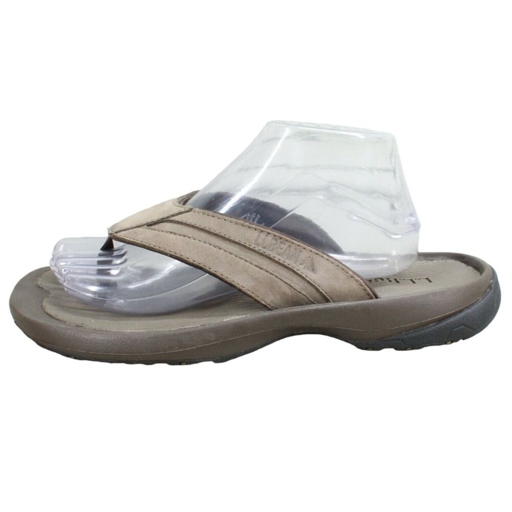 Ll Bean Swift River Flip Flops All Terrain Brown … - image 1